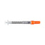 Safety Diabetes Syringe with Needle Monoject™ - 1/2 Inch 29 G 0.5 mL Box of 100