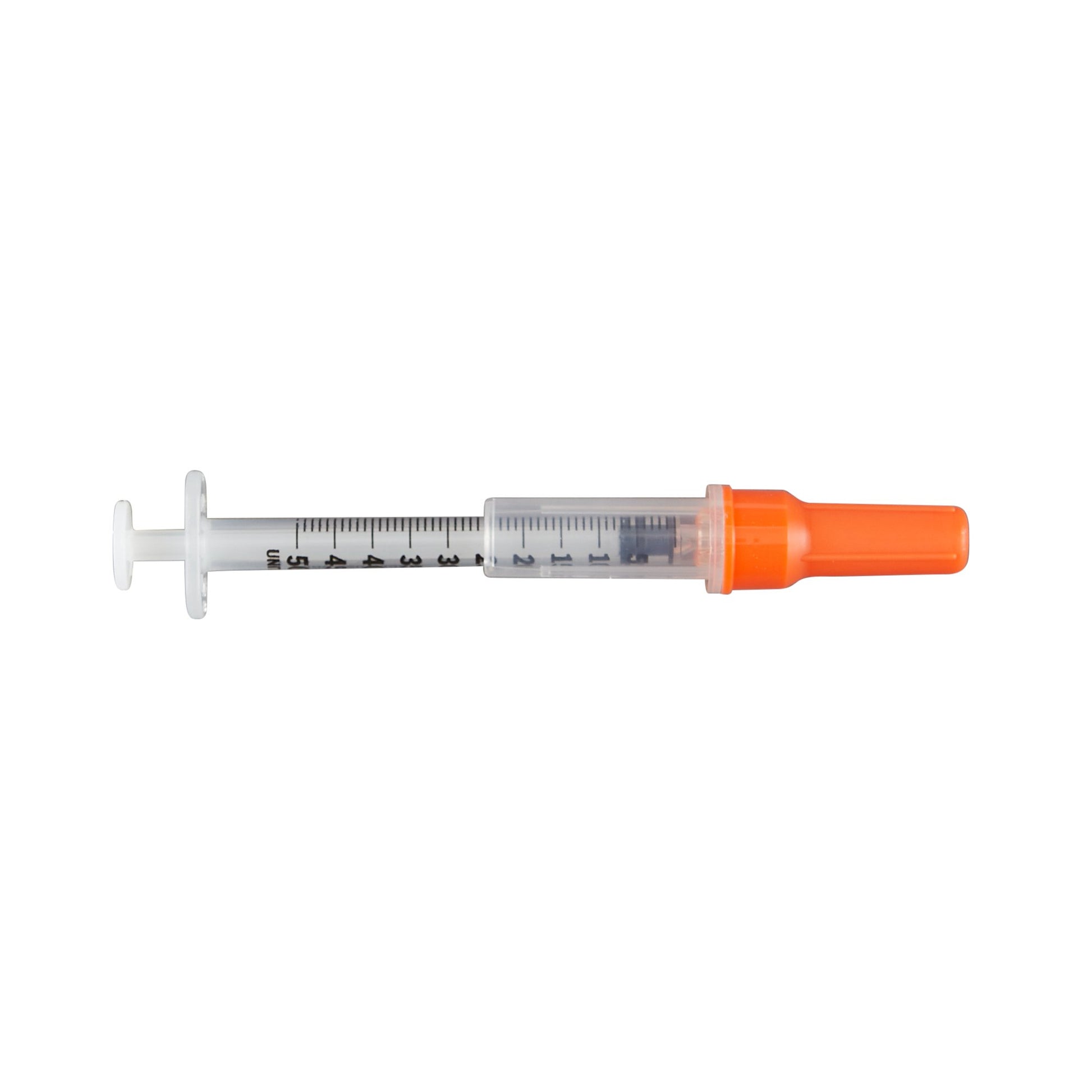 Safety Insulin Syringe with Needle Monoject™ - 1/2 Inch 29 G 0.5 mL Box of 100