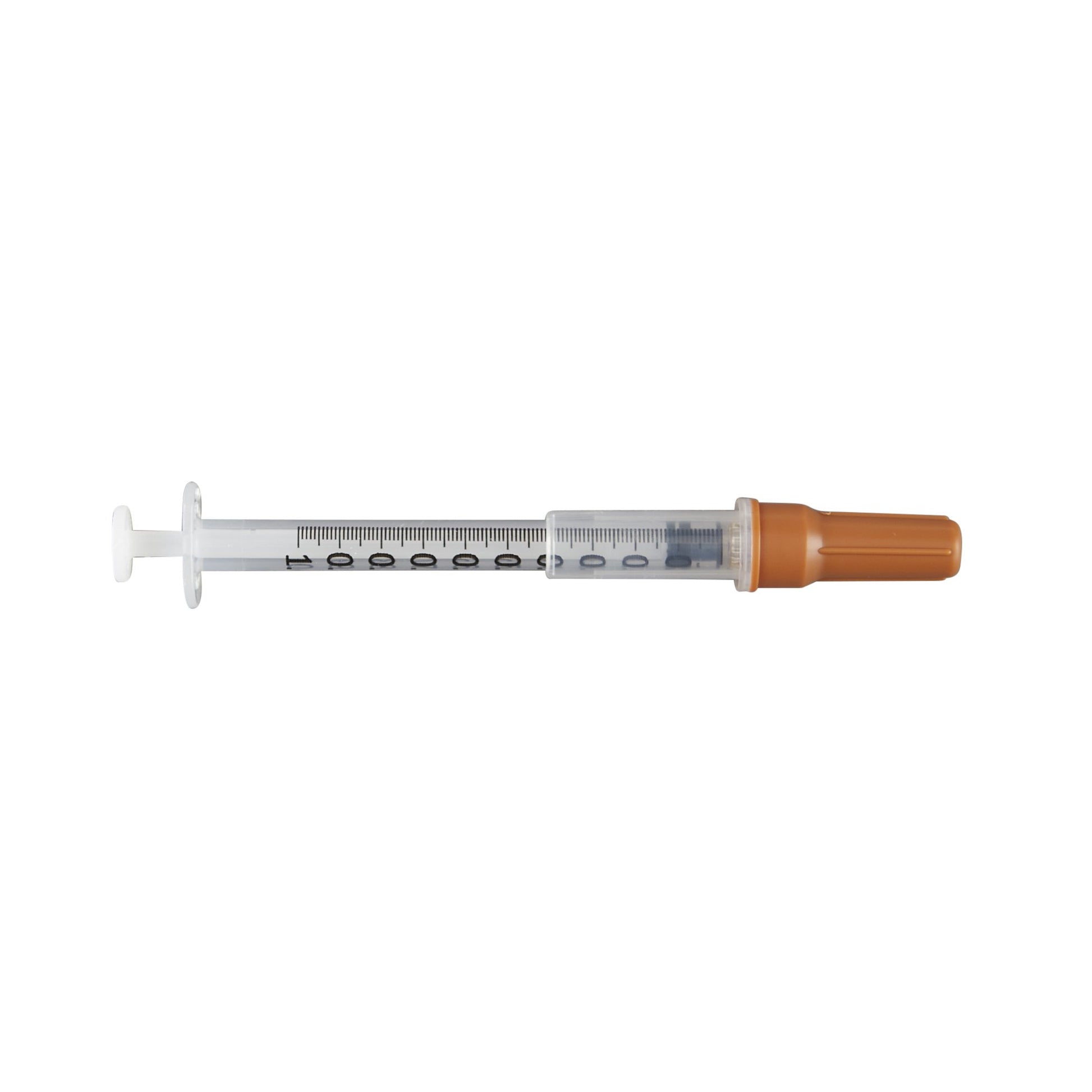Safety Tuberculin Syringe with Needle Monoject™ 1 mL Safety 25 G Box of 100