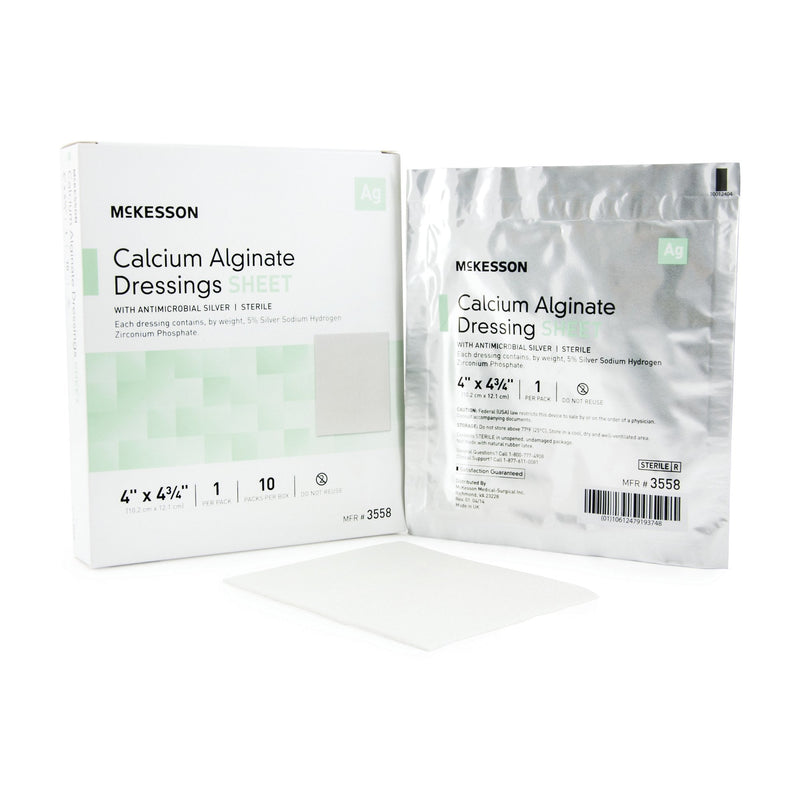 Silver Alginate Dressing McKesson Silver Alginate Dressing McKesson