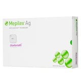 Silver Foam Dressing Mepilex® Ag 4 x 4 Inch Each 