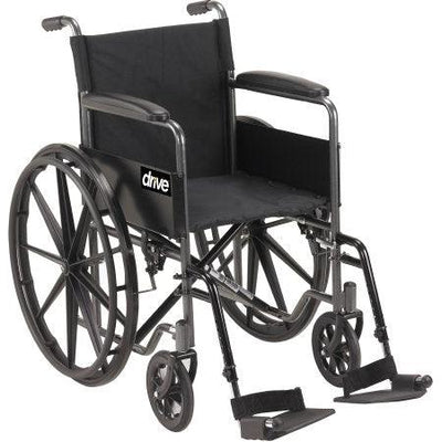 Drive Medical Silver Sport 1 Wheelchair 
