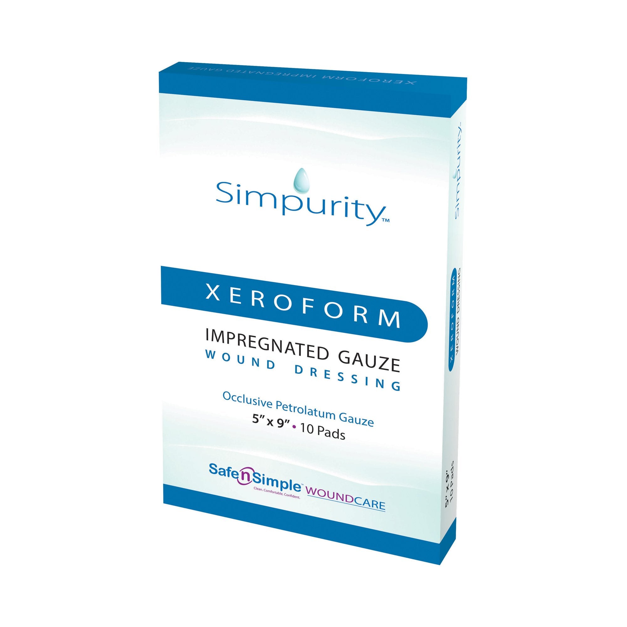 Simpurity™ Xeroform Petrolatum Impregnated Dressing