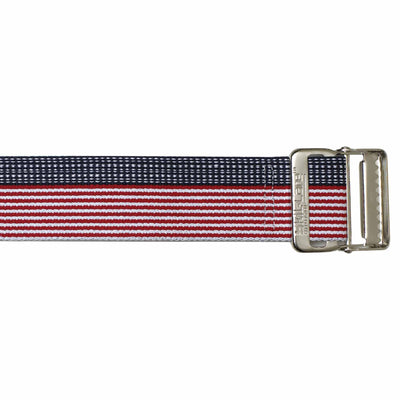 SkiL-Care™ Heavy-Duty Gait Belt with Metal Buckle Pastel Stripe 72" 