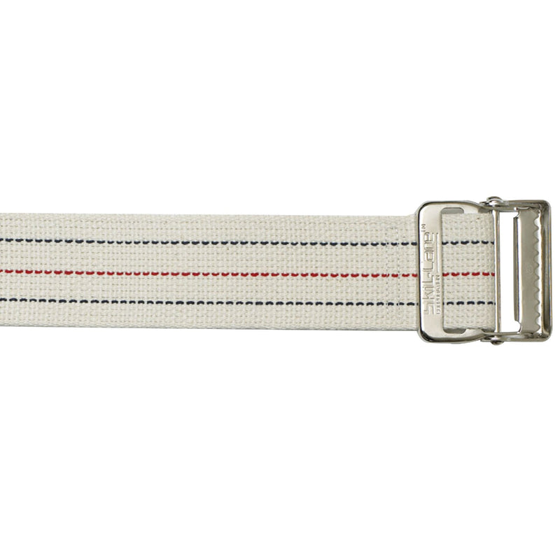 SkiL-Care™ Heavy-Duty Gait Belt with Metal Buckle Pastel Stripe 72" 