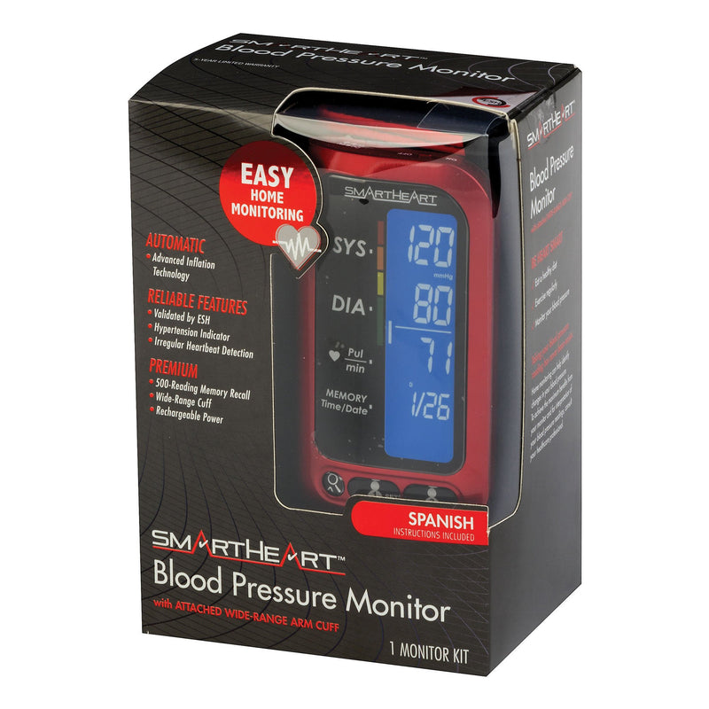 SmartHeart Automatic Blood Pressure Monitor Upper Arm 