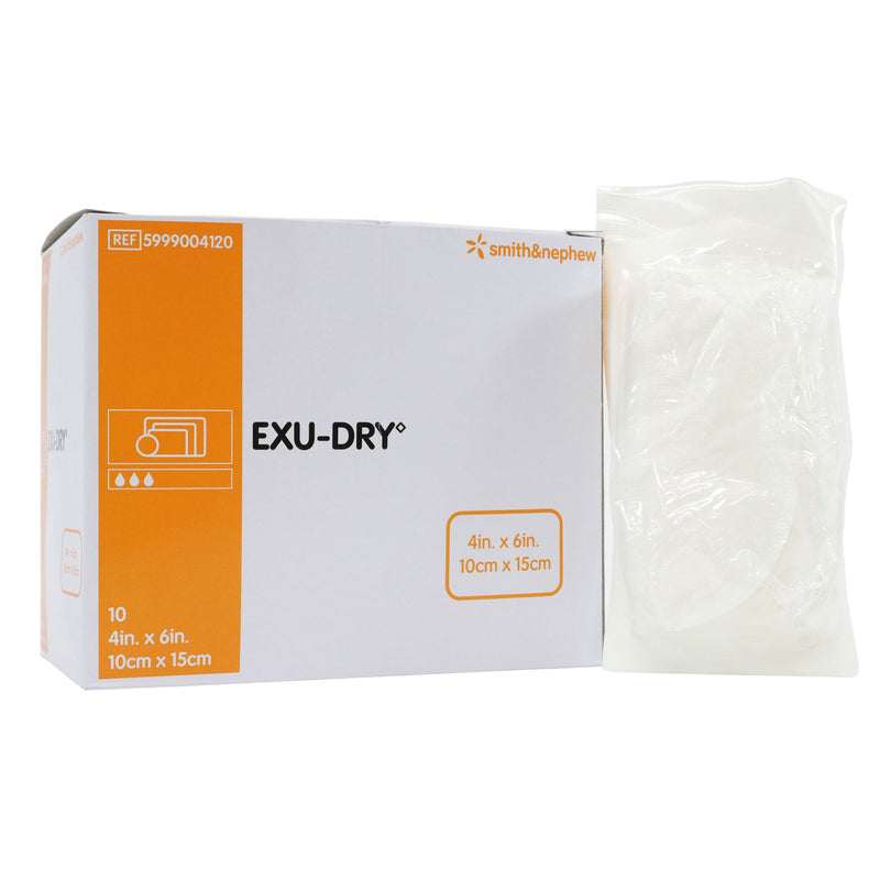 Smith & Nephew Exu-Dry Anti-Shear Super Absorbent Dressing 4" x 6" 1 Each 