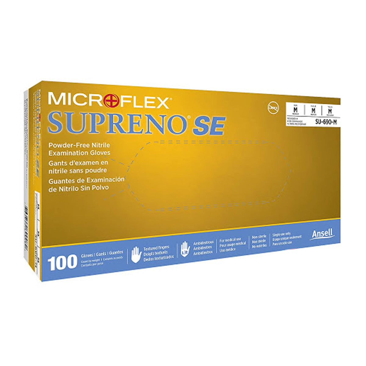 Supreno® SE Nitrile Exam Glove S Box of 100 