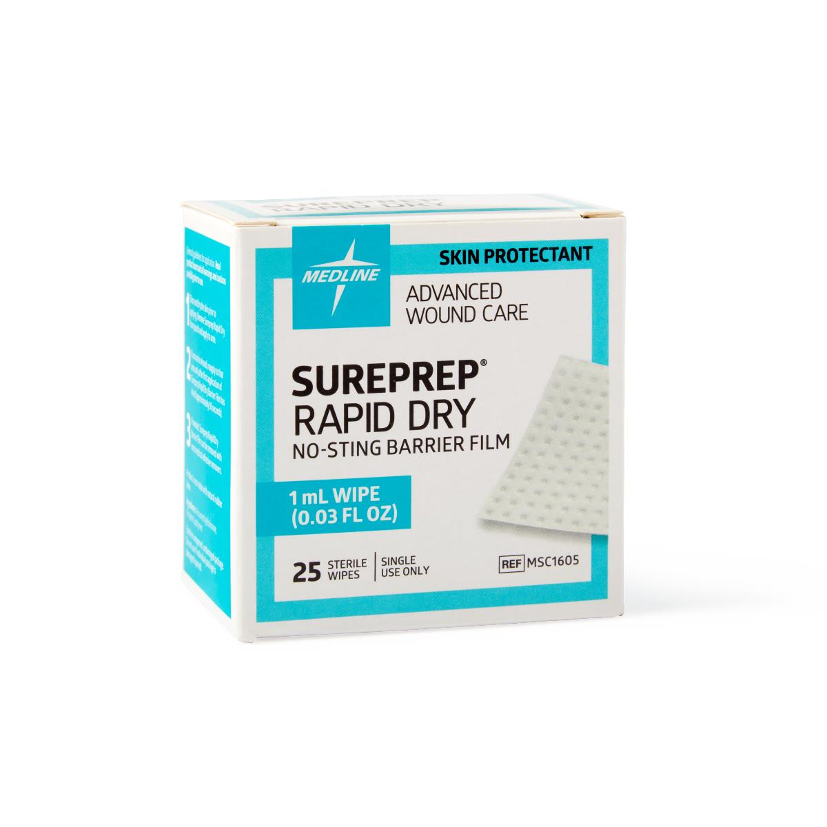 Sureprep Rapid Dry Skin Protectant Wipe 1 Each 