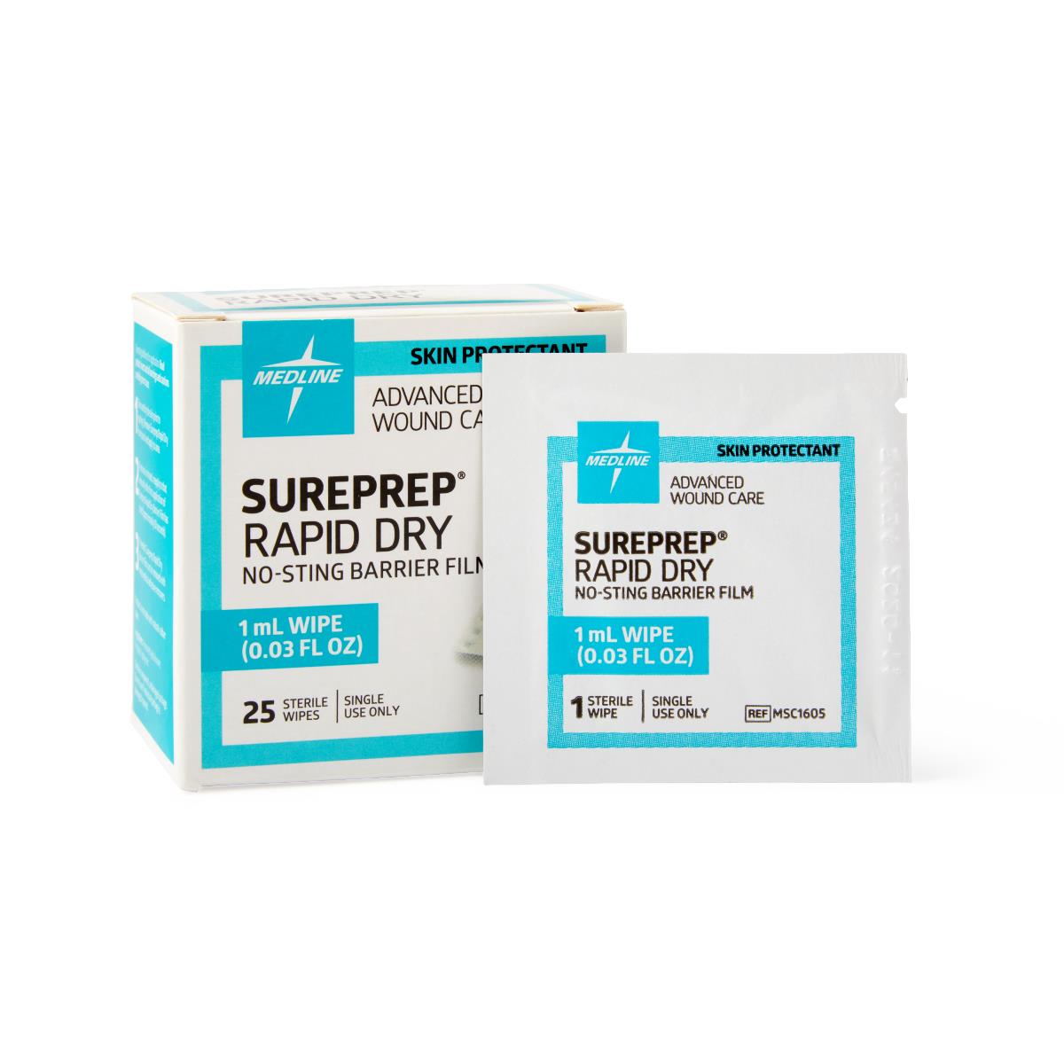 Sureprep Rapid Dry Skin Protectant Wipe 1 Each 