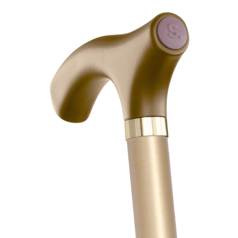 Switch Sticks® Gold Folding Cane Gold 32 to 37" 