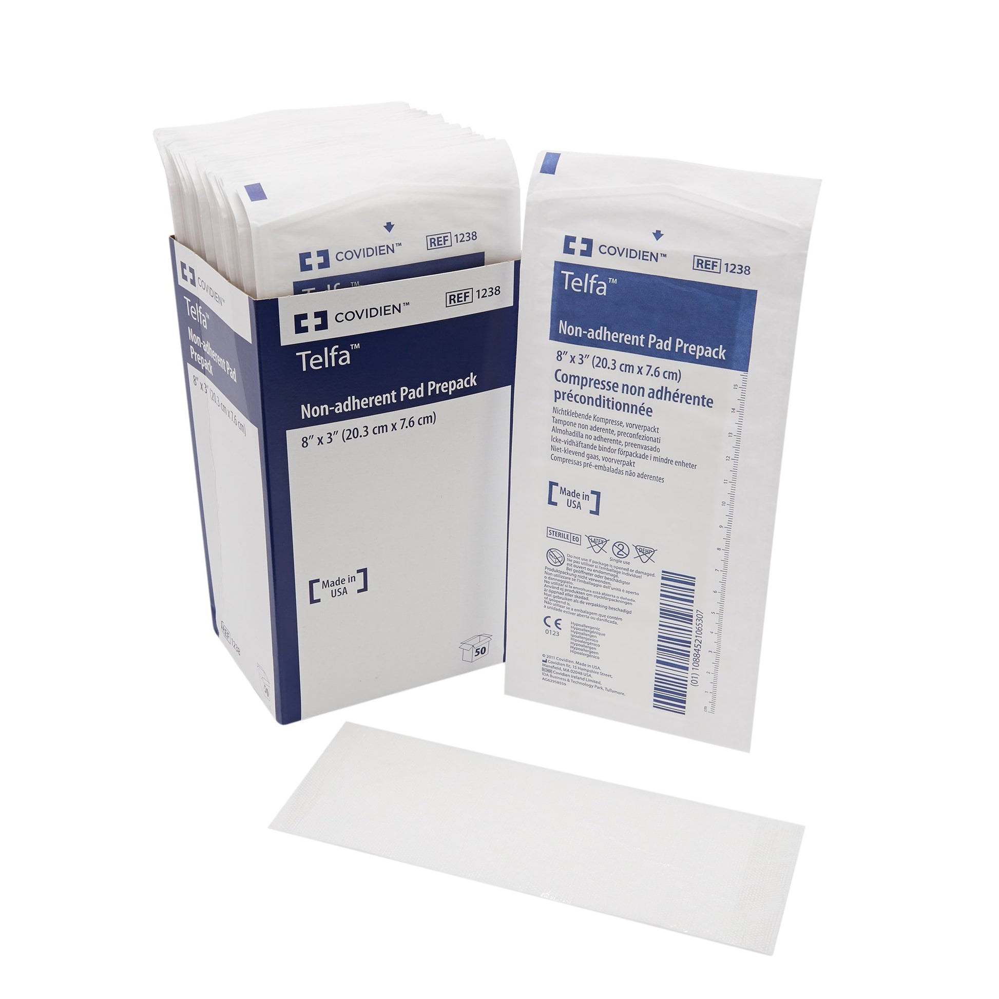 Telfa™ Ouchless Nonadherent Dressing 2" x 3" 1 Each 