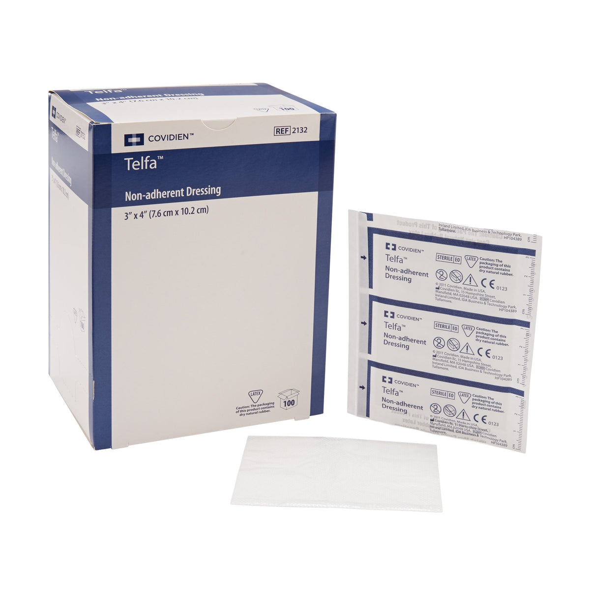 Telfa™ Ouchless Nonadherent Dressing 2" x 3" 1 Each 