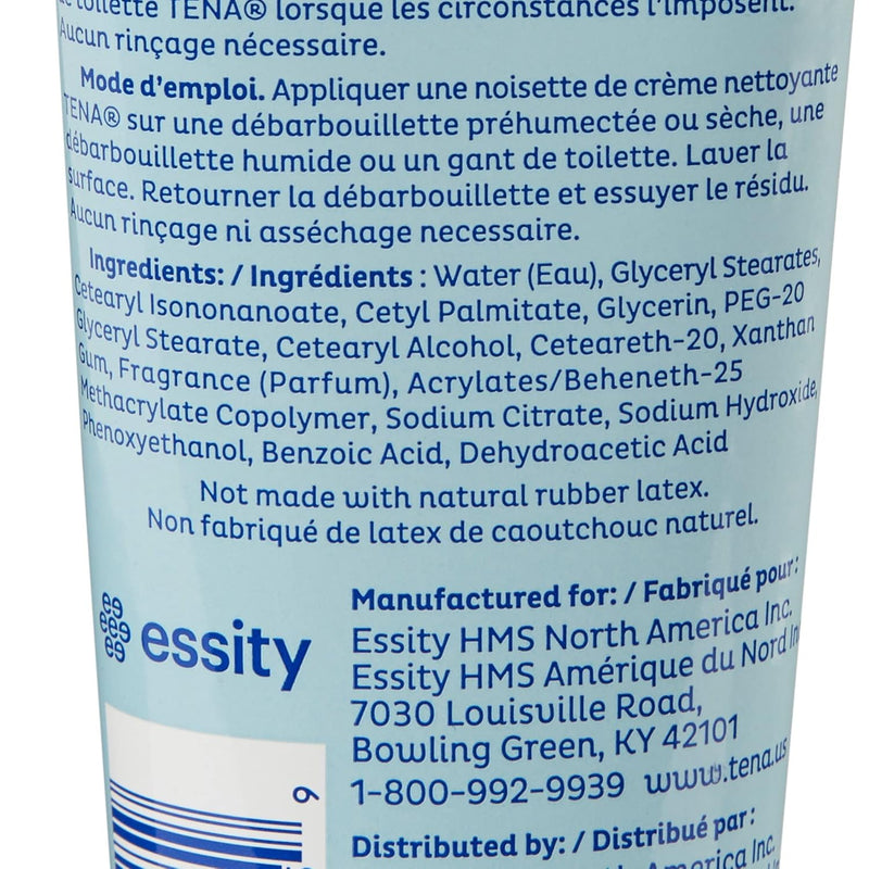 Tena® Body Wash Cleansing Cream Unscented Case of 10 