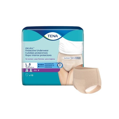 TENA ProSkin Protective Underwear for Women Small/Medium Bag of 20 