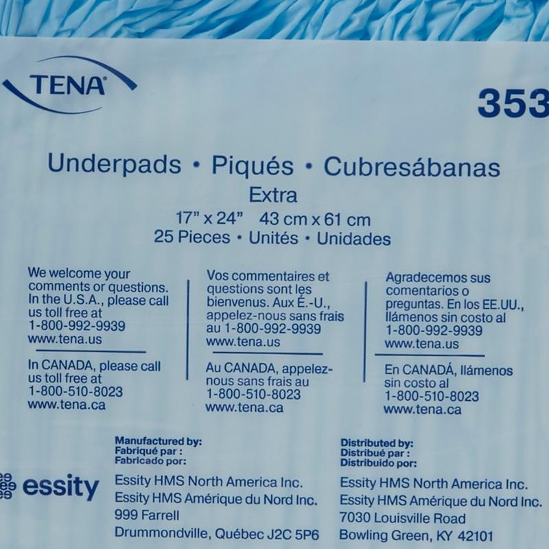 TENA® Extra Disposable Underpads