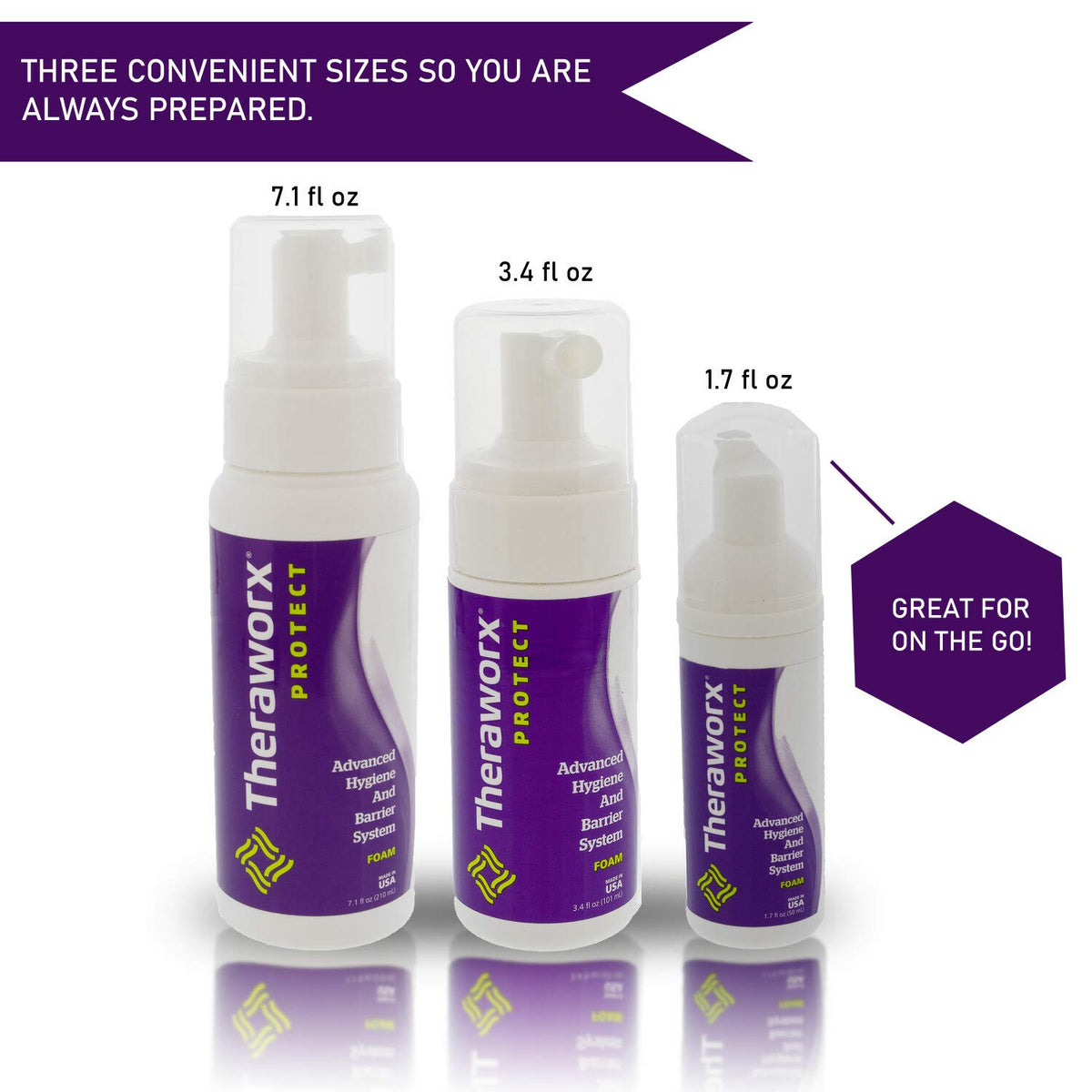 Theraworx™ Protect Rinse-Free Liquid Body Wash 1 Each 