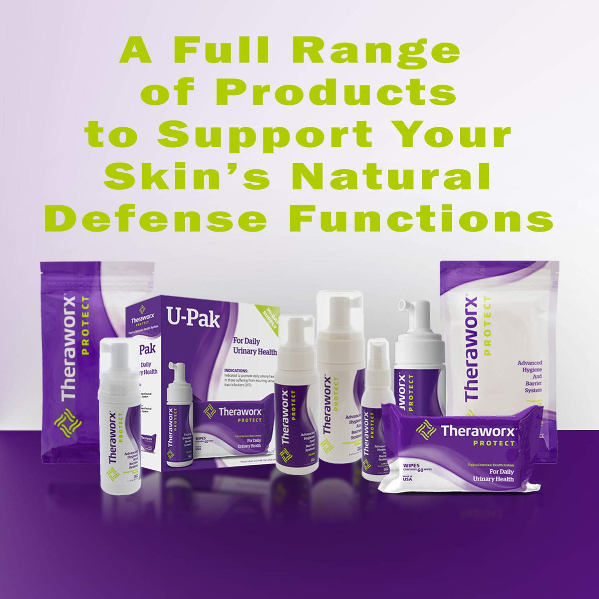 Theraworx™ Protect Rinse-Free Liquid Body Wash 1 Each 