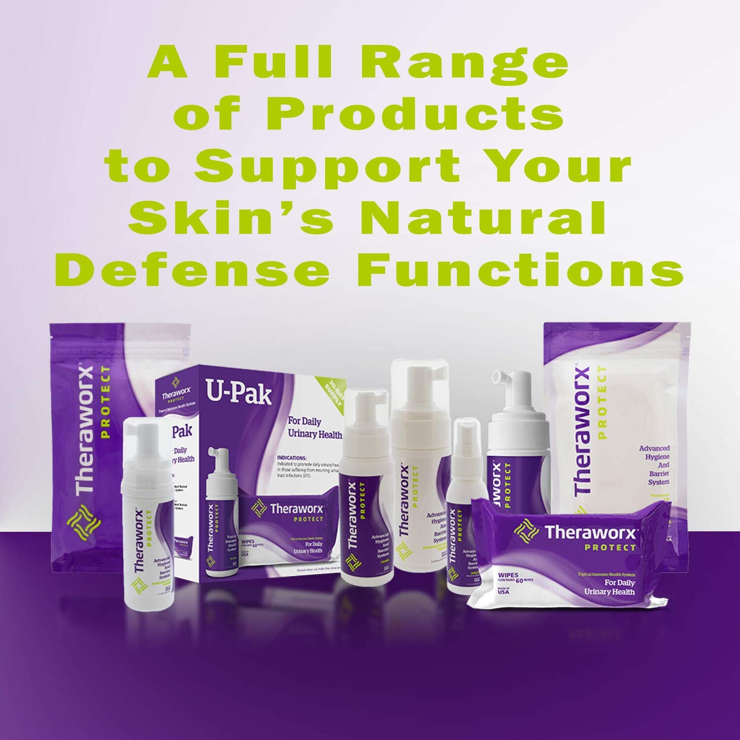 Theraworx™ Protect Rinse-Free Liquid Body Wash 1 Each 