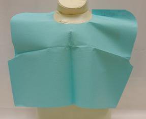 Tidi® Exam Cape Teal Case of 100 