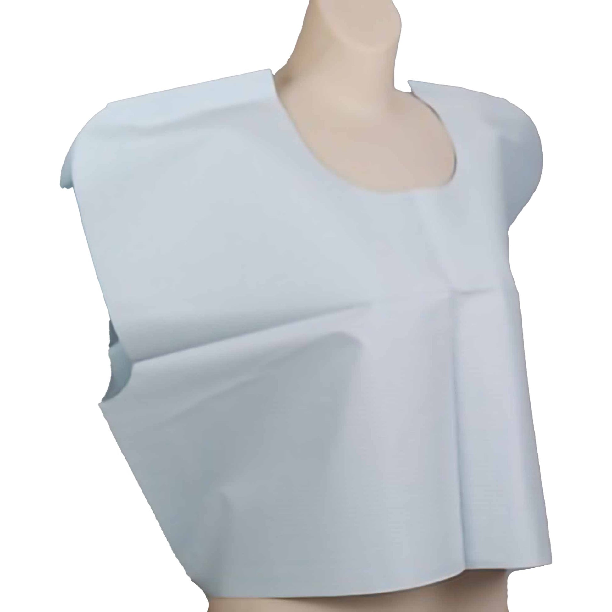 Tidi Patient Exam Cape White Case of 100 
