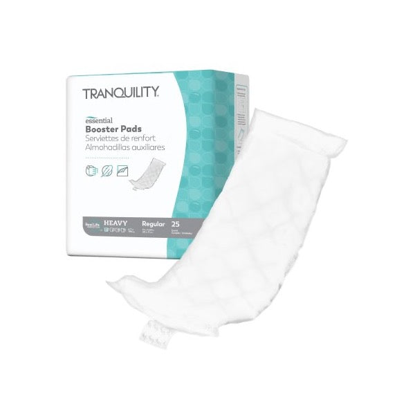Tranquility Essential Booster Pads 4-1/4 x 12 Inch Case of 8 