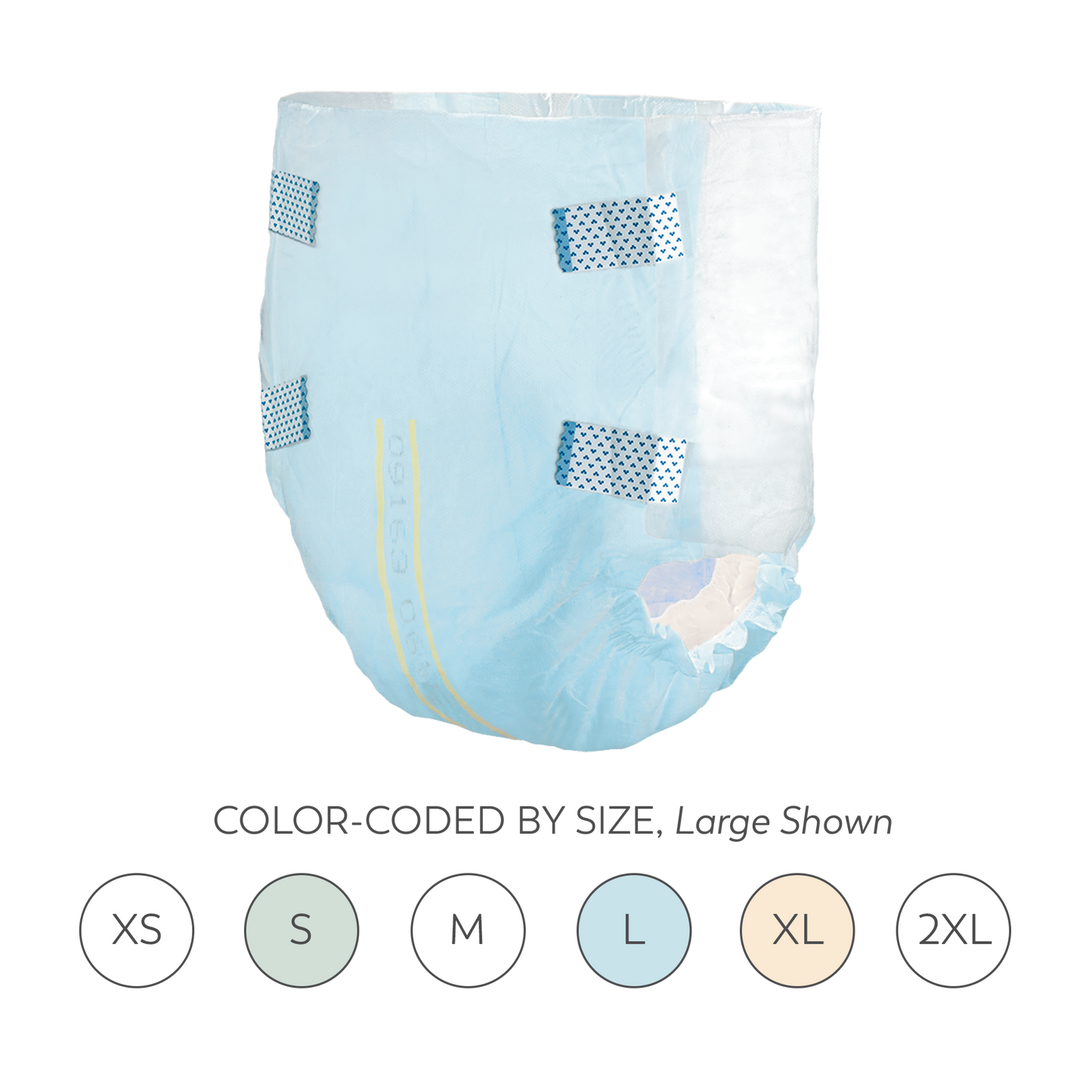 Tranquility Essential Breathable Briefs XS Bag of 10 