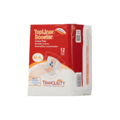 Tranquility TopLiner Contour Booster Pads 13-1/2 x 21-1/2 Inch 1 Bag 
