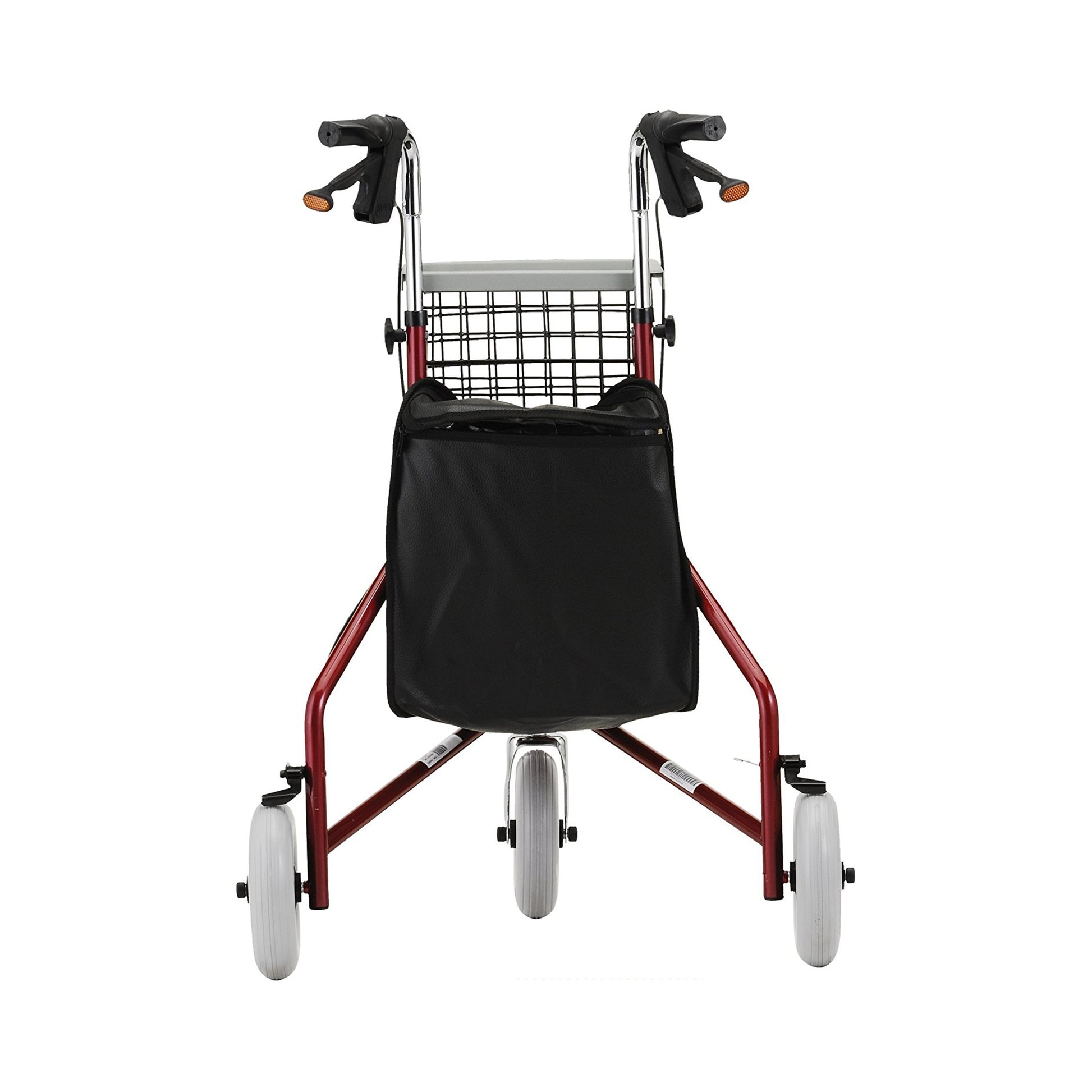 Traveler 3 Wheel Rollator Red 