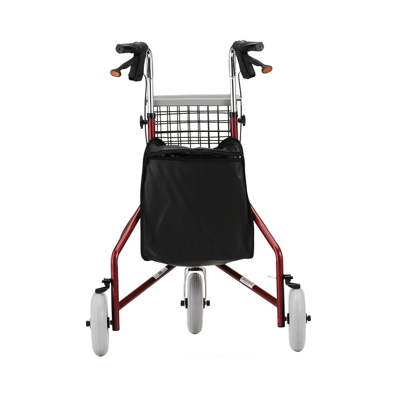 Traveler 3 Wheel Rollator Red 