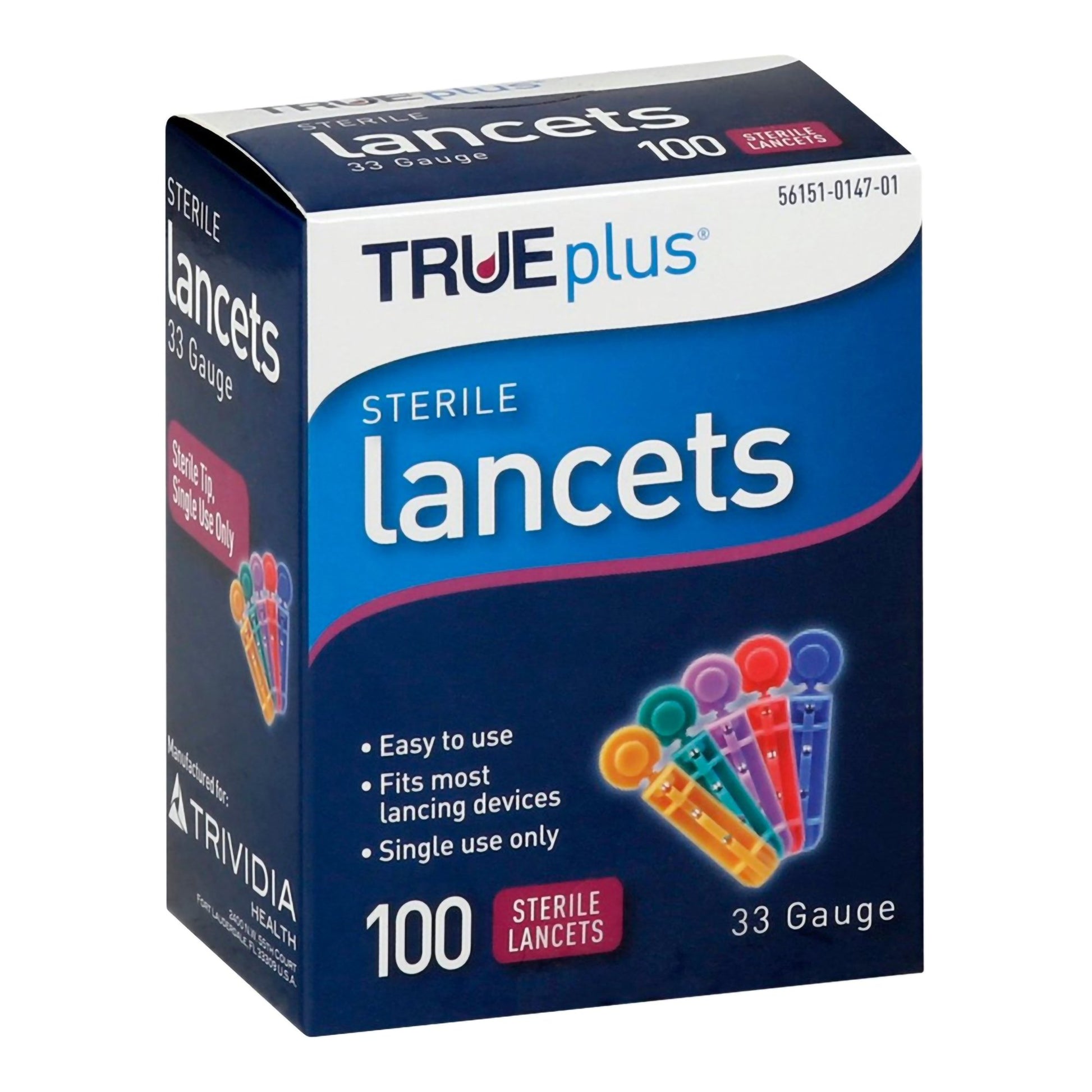 TRUEplus® Sterile Lancets Case of 5000 