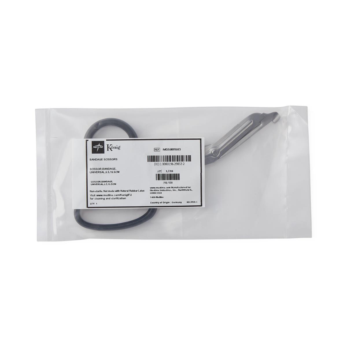 Medline Konig Universal Bandage Scissors 5.75" 