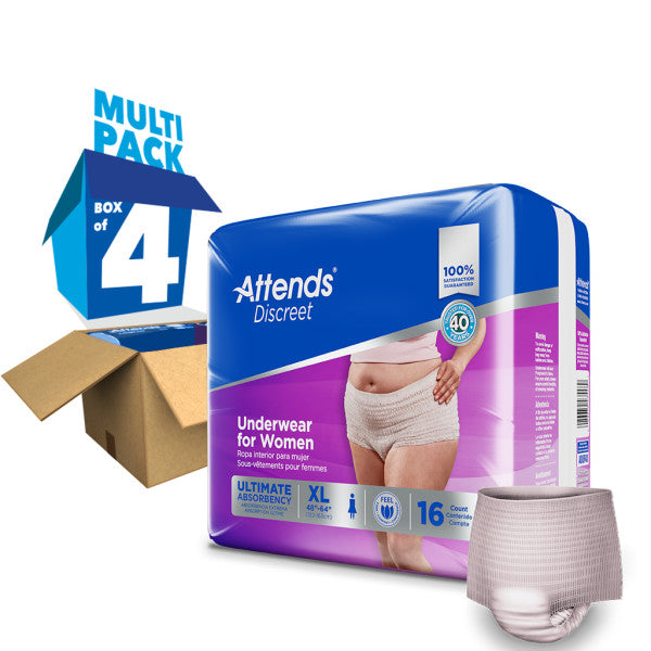 Attends® Discreet Women's Underwear