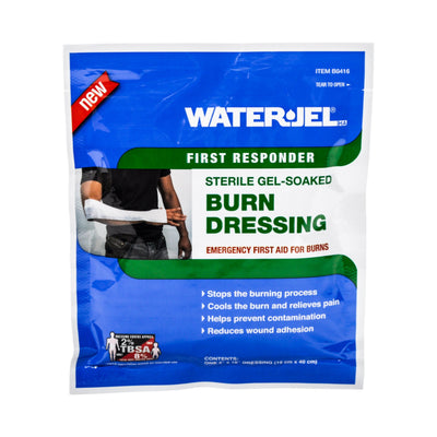 Water-Jel® First Responder Burn Dressing 4" x 4" 1 Each 