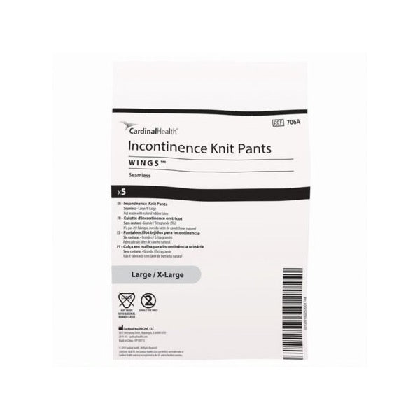 Wings Incontinence Stretchable Knit Pants Large/XL 1 Bag 