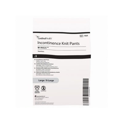 Wings Incontinence Stretchable Knit Pants Large/XL 1 Bag 