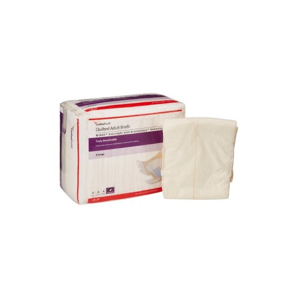 Wings Overnight Quilted Briefs Medium Bag of 12 