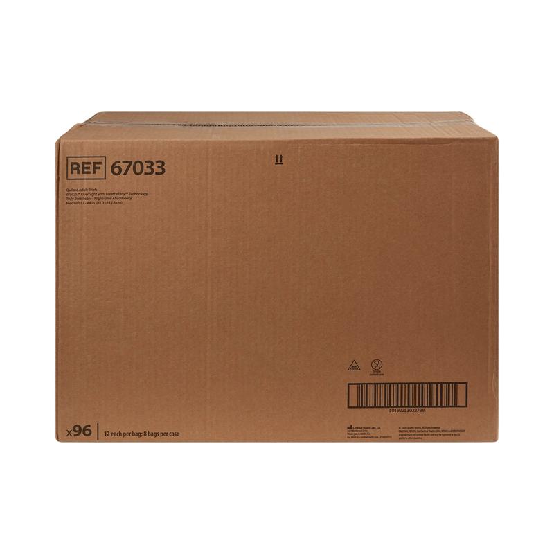 Wings Overnight Quilted Briefs Medium Bag of 12 