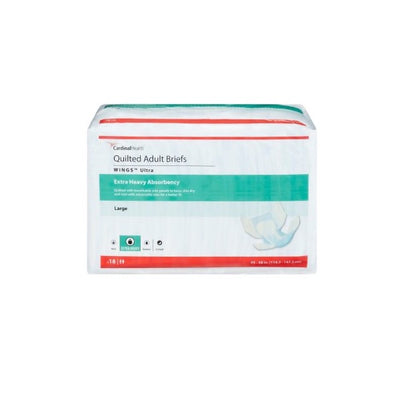 Wings Ultra Quilted Briefs Large Bag of 18 