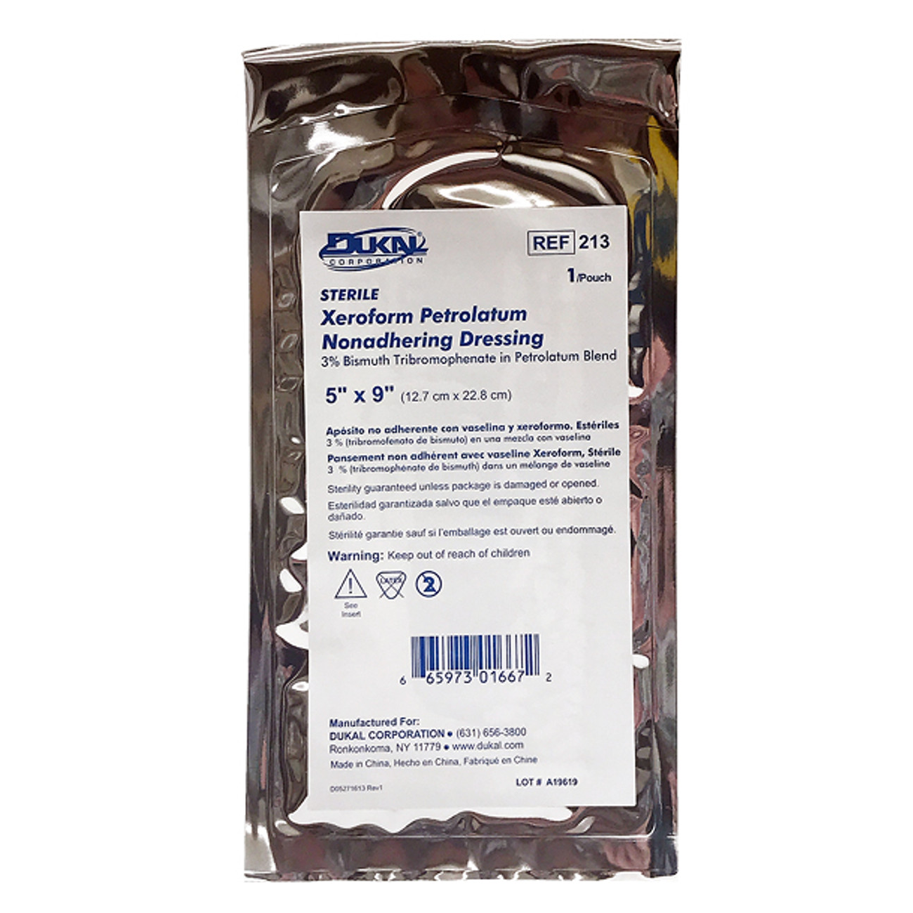 AlbaHealth™ Xeroform Petrolatum Non-adhering Dressing 