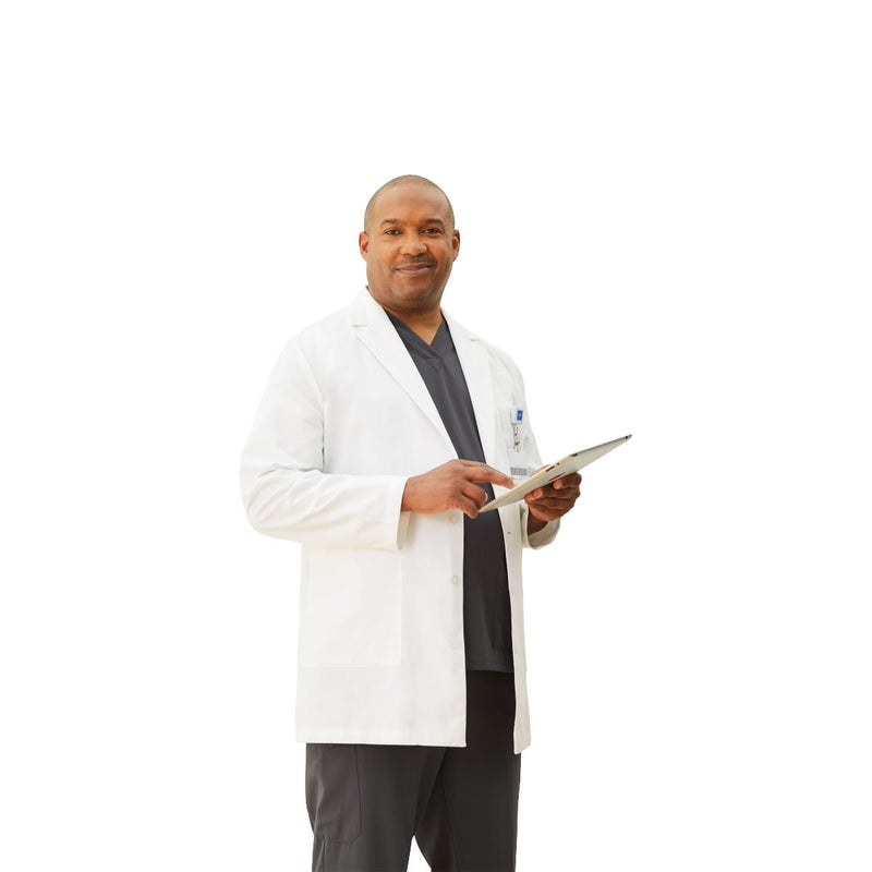 Xlance Staff-Length Unisex Lab Coat 3XL 