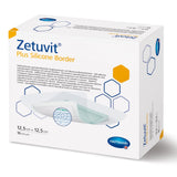 Zetuvit Plus Silicone Dressings Border Super Absorbent Dressing 3" x 3" 1 Each 