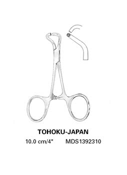 Non-Perforating Tohoku Towel Clamps - 4", 10 cm: , 1 Each (MDS1392310)