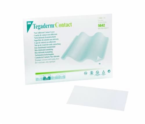 3M Tegaderm Non-Adherent Contact Layer: 3" x 8", Box of 10 (5643)