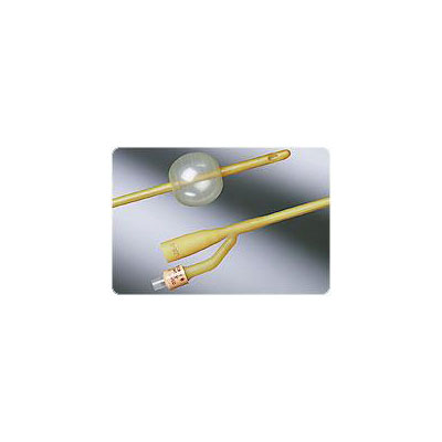 Bardex Lubricath: Latex Foley Catheter, 16fr 30cc, 1 Each (0166L16)