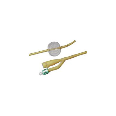 Bardex Lubricath Coude Catheter: 18 Fr 5 Cc W/Coating, 1 Each (0168L18)