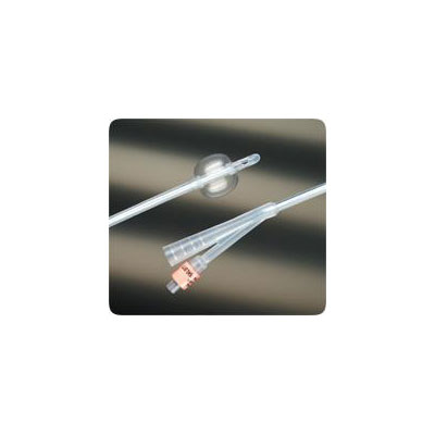 Lubri-Sil 2-Way 100% Silicone Foley Catheter 20 fr 5 cc: , Case of 12 (175820)