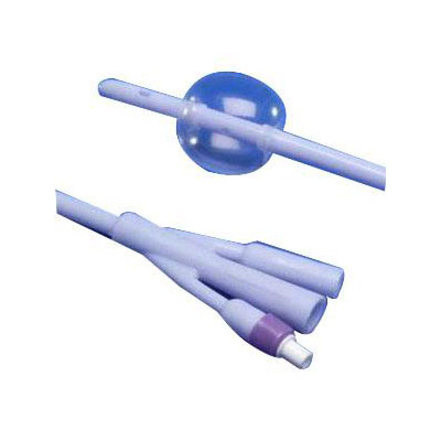 Dover 2-Way Silicone Foley Catheter 16 fr 5 cc: , Case of 10 (8887605163)