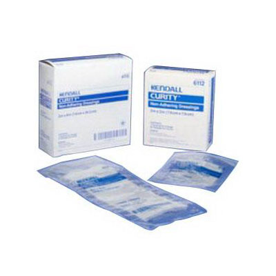 CURITY Non-Adhering Oil Emulsion Dressing 3" x 16" Rectangle: , Case of 216 (6114)