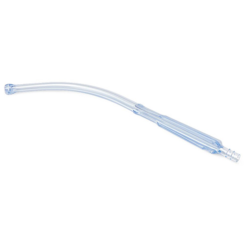 Bulb Tip Yankauers: Sterile with Control Vent, Flexible, Case of 50